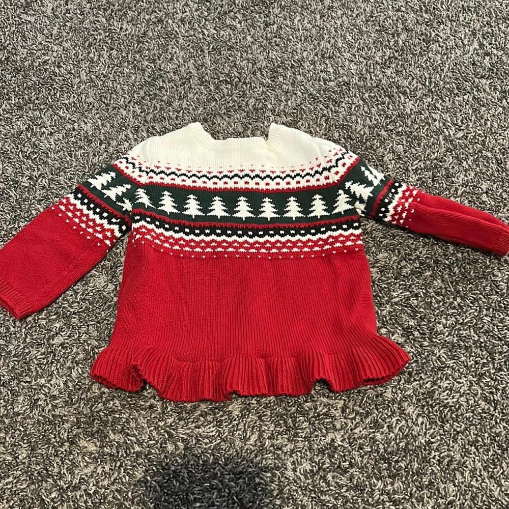 Carters Baby Girl Christmas Sweater